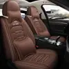 23 Novas Capas de Assento de Couro Integral 360 All-Inclusive Desenho Animado Almofada de Carro Universal para Todas as Estações