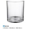 Taza de Vela Perfumada de Vidrio Casual Taza Vacía Transparente Decoración del Hogar 8090 Taza para Velas Sala de Estar Dormitorio Adornos de Fragancia