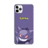 16 Fundas de Teléfono de Dibujos Animados de Pokémon 17 Adecuada para Funda Apple 14 Pro Max 15 Funda Suave Transparente 13 para Mujeres
