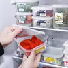 Caja Compartimento Congelador Refrigerador Importado de Japón, Caja Sellada, Caja Conservadora de Frescura, Caja de Empaque Separado para Cebolla, Jengibre, Ajo, Caja para Preparación de Alimentos
