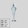 Venda Direta de Fábrica Francês Alto Padrão Luxo Leve Multicor Prata Galvanizado Móveis Gaveta Armário Porta Pequena Puxador Puxador de Guarda-Roupa