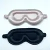 Mascarilla para ojos 3D de seda de 22 momme hecha a medida, personalizable con parámetros de proceso, logotipo y etiqueta lavable