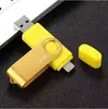 Al por mayor disco U para teléfono móvil disco U giratorio 32g typec3.0 alta velocidad otg64g computadora doble propósito USB 128g coche