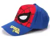 F791 Gorra de Béisbol Nueva Primavera y Otoño Sombrero de Dibujos Animados para Niños Gorra Moderna de Spider-Man Visera Sombrero de Comercio Exterior Europeo y Americano Venta al por Mayor