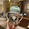 Taza de Aprendizaje Popular de Suministro Directo Transfronterizo de Xiyin para Bebés, Taza con Popote para Niños, Taza de Agua con Bola de Gravedad, Venta al por Mayor de Comercio Exterior