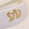 No es necesario quitarse los pendientes al ducharse, tachuelas para el cartílago de titanio, pendientes de gota de aceite, accesorios de diseño para el día a día, joyería de oído de moda al por mayor