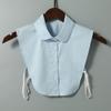 Cuello falso para niños, cuello falso combinable, suéter de otoño e invierno, cuello decorativo, cuello de camisa falso coreano, cuello falso