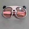 Nuevas Gafas de Sol Suaves de Silicona para Niños Gafas de Sol Polarizadas de Dibujos Animados de Panda Gafas de Sol Anti-UV para Bebés al Aire Libre
