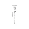Conjunto de Talheres de Aço Inoxidável 410 Faca em Forma de Diamante, Garfo e Colher 5 Peças Hotel Comida Ocidental Faca de Bife de Alto Valor Colher e Garfo de Sobremesa
