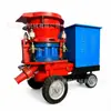 Máquina de Proyección de Hormigón de Doble Uso Seco y Húmedo, Máquina de Proyección Seca y Húmeda para Taludes de Fosos, Equipo de Proyección de Larga Distancia para Túneles Mineros