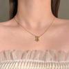 Acessórios Colar de Pérolas Prata de Lei S925 Feminino Nicho Que Não Desbota High-End Versátil Corrente Clavicular Outono e Inverno Corrente para Suéter