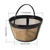 Filtro de Nailon para Cafetera con Asa Filtro para Té FDA Embudo de Goteo Malla Metálica en Forma de V