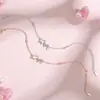 Pulsera Original Estrella Brillante de Nácar para Mujer, Plata de Ley 925, Estilo Coreano, Sensación Fresca y de Alta Gama, Regalo de San Valentín