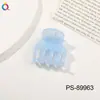 Qi Yue Nova Cor de Gelatina Presilha de Garra de Quatro Pontas Exquisita Presilha de Cabelo com Toque de Alto Padrão Rabo de Cavalo Coque Presilha Tubarão Acessórios de Cabelo Feminino Atacado