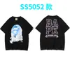 Suministro a Largo Plazo de Camisetas con Estampado de Dibujos Animados para Hombres y Mujeres, Estilo Pareja, Camisetas de Manga Corta