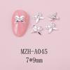 Joyería de Uñas de Lazo de Aleación Nueva Transfronteriza DIY Usar Armadura Hueca Accesorios Pequeños Joyería de Diamantes para Uñas