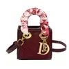Bolso Bordado Princesa Diana 2026 Nuevo Estilo Bolso de Mano Bufanda de Seda Bolso de Hombro Cruzado para Mujer Bolso Floral Transfronterizo