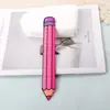 Regla de Palma de Lápiz Creativa Caricatura Mini Regla Portátil Colgante de Mochila Regla de Medición Papelería para Estudiantes Pequeño Regalo