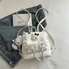 Linda Mochila de Conejo de Dibujos Animados con Lunares y Encaje Estilo Infantil 2026 Nueva Versátil Popular de Gama Alta Pequeña