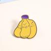 Broche de Cereza Insignia de Fresa de Dibujos Animados Botón de Fruta Verdura Estudiante Personalidad Dulce Melocotón Corsage Mujer Venta al por Mayor