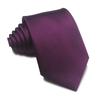 Corbata de poliéster para hombre de 8 cm corbata de hombre vino tinto rojo rosa rosa oscuro rojo oscuro morado morado