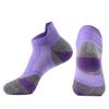 Meias esportivas Coolmax, desodorantes antibacterianos, espessas, para badminton, com fundo de toalha, para maratona, de secagem rápida, para corrida profissional