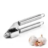 Prensa de ajo manual multifuncional de acero inoxidable de alta calidad prensa de ajo utensilio doméstico de cocina al por mayor