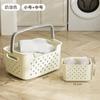 Huabao Cesta para Ropa Sucia Cesta de Almacenamiento para Ropa y Calcetines Dormitorio Baño Inodoro Baño Cesta de Lavandería Almacenamiento