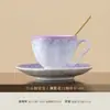 Xícara e Pires de Café com Esmalte de Cristal Yaochang, Caneca de Cerâmica Exquisita, Xícara de Chá de Alta Qualidade, Xícara de Chá da Tarde para Escritório, Presente