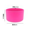 Funda de silicona para termo, antideslizante, resistente a altas temperaturas, funda para vaso espacial 7.5cm9cm, almohadilla de silicona para vaso de agua, multi-especificación opcional
