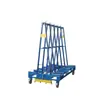 Carro de vidrio en forma de A, carro industrial para transporte de vidrio, carretilla de mano con estante para vidrio de alta resistencia, estante para transporte y manipulación de puertas y ventanas