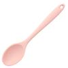 Fábrica en stock multicolor integrado silicona todo incluido colador cuchara sopera cuchara para mezclar cuchara de cocina juego de dos piezas