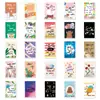 50 tarjetas para fomentar la personalidad del graffiti transfronteriza original inglesa tendencia de tarjeta goo DIY funda de teléfono móvil pegatinas para equipaje