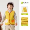 Chaleco de Niño Dudu Otoño Nuevo Estilo Chaleco de Invierno para Bebé Chaleco sin Mangas para Niña Ropa Exterior sin Mangas de Forro Polar Doble Cara para Niños