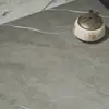 Piso SPC à Prova de Fumaça de 5,0 mm, Piso SPC Cristal de Pedra Anti-Bituca de Cigarro, Piso Plástico de Pedra para Reforma de Hotel Comercial