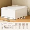 Caja de Almacenamiento de Ropa Tipo Cajón Almacenamiento y Organización para el Hogar y la Cocina Caja de Almacenamiento de Plástico Caja de Almacenamiento de Cosméticos de Escritorio