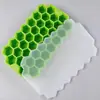 Molde de Silicona para Cubitos de Hielo Famoso en Internet con Tapa, Forma de Panal Grande, Herramienta Casera para Congelar en Casa, Modelo Nuevo, Charola para Hielo de Gran Capacidad
