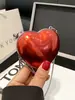 Bolso en Forma de Corazón, Moderno y Compacto, Exquisito Bolso Pequeño con Cadena Estilo Francés, Informal y Versátil, Linda Cartera para Niños
