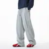 Pantalones casuales versátiles de marca de moda 2026, corte holgado, para hombres y mujeres, estilo americano, corte regular, con un diseño único para parejas
