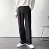 Pantalones casuales de moda para hombre, pantalones rectos cómodos y adelgazantes para otoño e invierno, pantalones de estilo retro americano