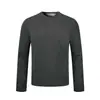"Camiseta de Manga Larga para Entrenamiento" Odell Color Sólido Corte Redondo Deportiva Fitness Elástica Casual Camiseta Base para Hombres y Mujeres