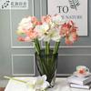 Flor Simulada Tacto Clivia Amaryllis Decoración Suave Diseño Arreglo Floral Decoración de Boda Decoración Estudio Fotográfico Venta Directa de Fábrica