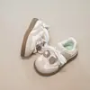 Zapatillas de entrenamiento alemanas para niñas, nueva colección de otoño, zapatos para caminar de suela blanda, con cordones y lazo, estilo dulce y lindo, para niños de 3 a 6 años, zapatillas deportivas