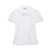 Comercio Exterior Transfronterizo Ropa para Mujer Verano 2026 Moda Europea y Americana Versátil Ajustada Camisa de Popelina Rayada para Mujer A37126