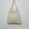 Amazon Transfronteiriço Coreano Rede Trendy Poliéster Vintage Vazado Tricotado Grande Capacidade Tecido Bolsa Transversal Portátil