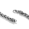 Pulsera Hueso de Dragón Personalizada Transfronteriza Fresca para Hombres, Joyería Simple Vintage Tailandesa Versátil de Moda Regalo al por Mayor