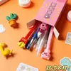 Caja Misteriosa Divertida de Dibujos Animados Bolígrafo Regalo de Aprendizaje para Niños Set de Papelería Bolígrafo de Firma de Alto Valor Premio de Regalo de la Suerte