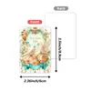 Modelo Nuevo Transfronterizo de 36 Tarjetas Inspiradoras, Tarjetas de Afirmación Positiva con Estética Creativa de Acuarela para la Sanación Psicológica de Adultos