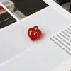Cuentas Colgantes Transparentes de Acrílico con Forma de Corazón, Cuentas Sueltas de Plástico de Corazón de Melocotón Colorido, Accesorios para Joyería Hecha a Mano con Cuentas