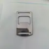 Abridor de Botellas de Cinta Acero Inoxidable Tarjeta Abridor de Botellas Hebilla de Cincha para Mochila de Exterior Abridor de Botellas con Cordón Accesorios para Bolsa de Viaje